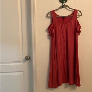 Torrid Cold Shoulder Fit & Flare Dress